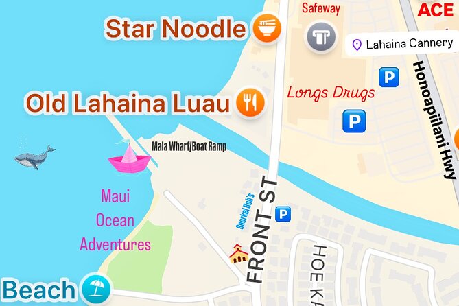 2 Hour Prime Time Maui Whale Watching - Mala Boat Ramp and the no shoes pink boat feel