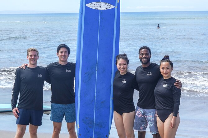 2 Hour Private Group Surf Lesson in Lahaina Maui - The 20 to 25 Minute Land Lesson That Sets You Up Fast