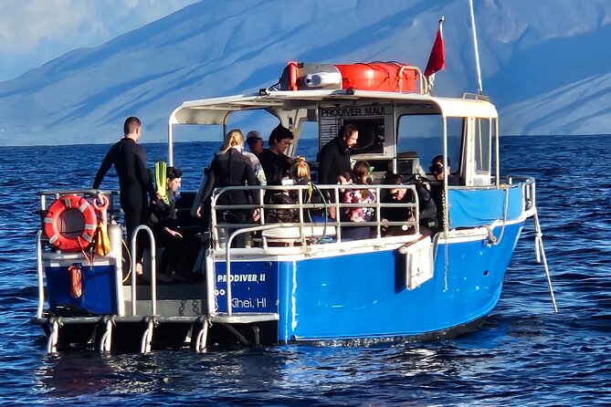 3-Tank Dive Featuring the Molokini Crater - Key highlights before you go