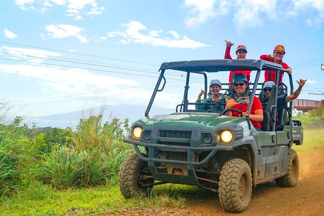 4 Dual-Zipline Mountain Adventure in Maui - ATVs, Then a Bridge Trek, Then the Main Zipline Runs