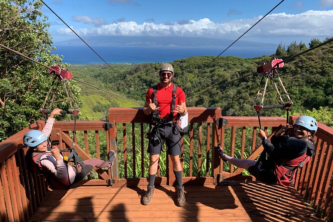 6 Dual-Zipline Mountain Adventure in Maui - Personalized attention with a max 10 group