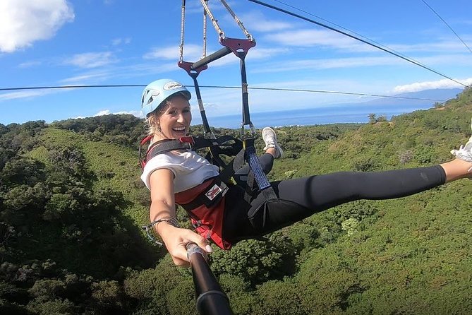 6 Dual-Zipline Mountain Adventure in Maui - The 2-mile dual zipline: what you’ll experience up in the air