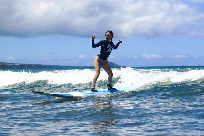Beginner Group Surf Lesson on Maui South Shore - Two Hours In The Water: Catch, Stand, Ride Toward Shore