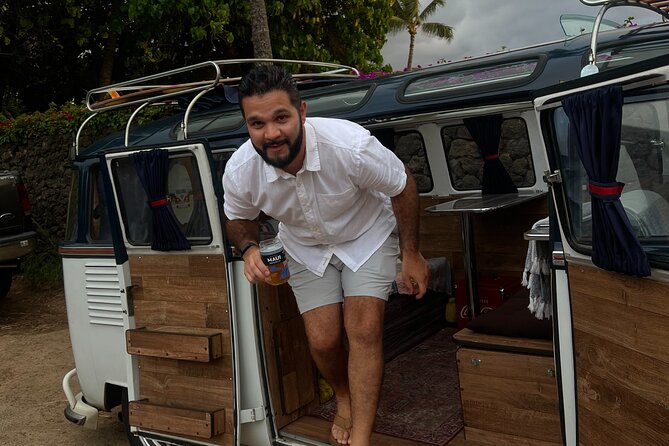 Brewery and Beach Cruise in a Vintage VW Bus - The ride along southern Maui, plus those photo-friendly moments