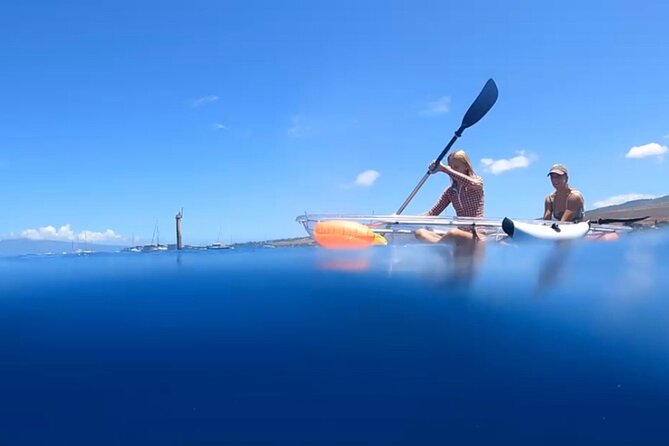 Clear Bottom Glassy Kayak Rental | MAUI | Safe and Stable Kayaks - The Free Delivery Advantage: Less Hassle, More Water Time