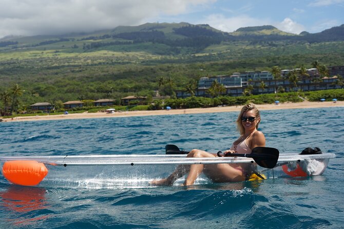 Clear Bottom Glassy Kayak Rental | MAUI | Safe and Stable Kayaks - Timing and Paddling: A Half-Day You Can Shape