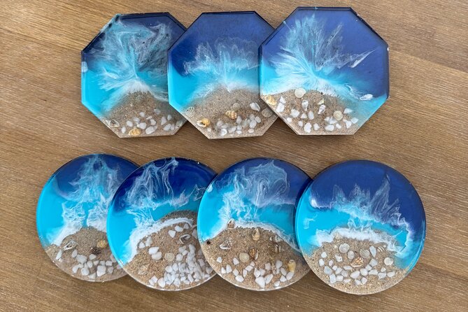 Epoxy Resin Art and Craft Coaster Set Experience - The Paia and Hookipa Stops: How This Outing Fits Together