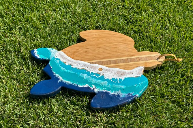 Epoxy Resin Cheese Board Art Class - The Hands-On Class Plan: Measuring, Mixing, Color, Pouring, and Finishing