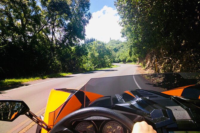 Explore Maui in a Polaris Slingshot Rental from Kihei - Route planning with a rental window: Road to Hana and crater time