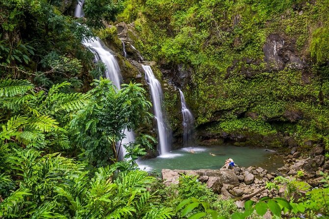 Famous Road to Hana Waterfalls, Black Sand Beach & Lunch - Waterfall rhythm: Twin Falls, Haipua’ena Falls, and how to choose your photos