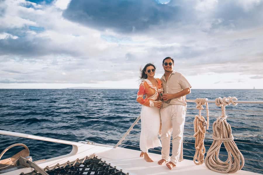 From Ma'alaea: 'Alihilani Sunset Sail Catamaran Tour - Key points that make Alihilani special