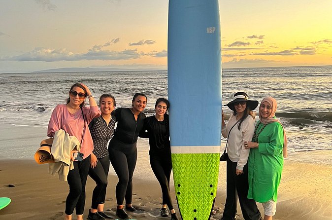 Group Surf Lessons in Lahaina, Maui - How the max group size changes your results