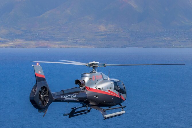 Hawaiian Odyssey: Maui, Molokai & Lanai Scenic Helicopter Tour - Over Pailolo Channel and Elephant Rock: the visual shortcut to Molokai
