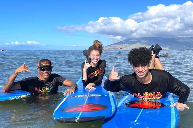 Hawaiian-owned and Operated Surf Lessons in Kihei, Maui - Safety and surf etiquette, explained before the wave rush