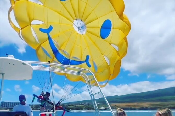 Kaanapali Beach Parasailing: Soar Above Maui’s Stunning Coastline - Language support and comfort: guides in Spanish, English, and Japanese