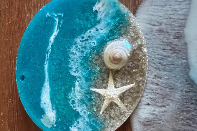 Make your own Maui Souvenir/Ocean resin class - What happens after you pour: 24-hour curing, pickup, and shipping