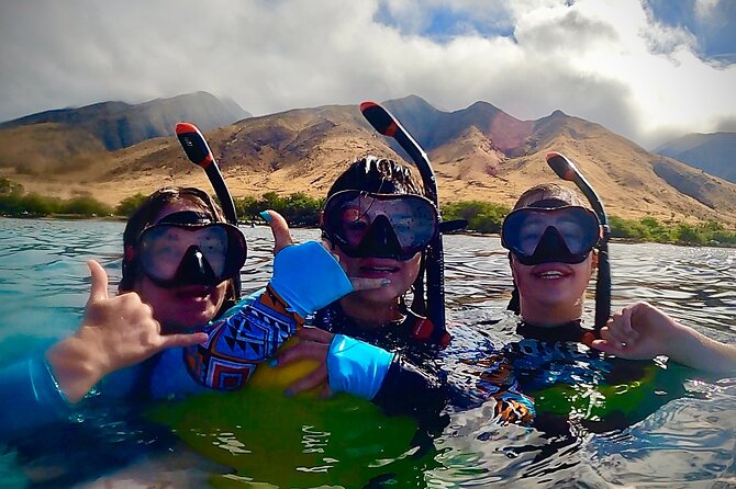 Marine Biologist Guided Snorkel Tour from Shore at Turtle Town - Olowalu check-in: gear, safety, and Snorkel 101 on the sand