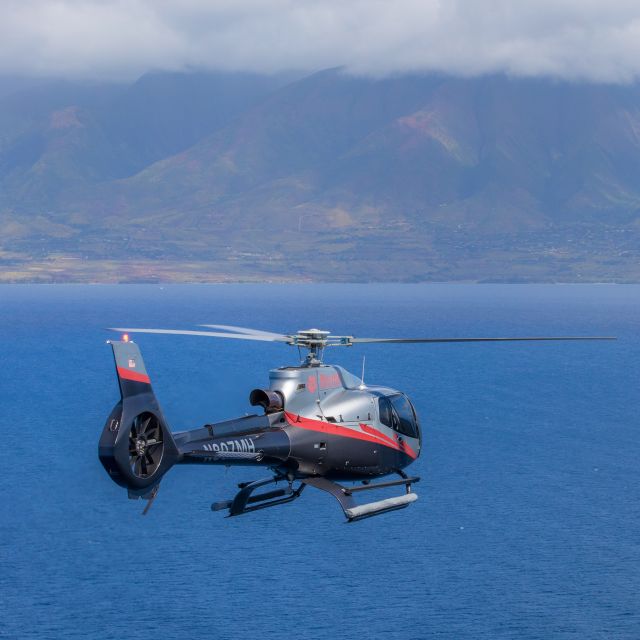 Maui: 3-Island Hawaiian Odyssey Helicopter Flight - Maui first: Kapalua, Elephant Rock, and the Iao Valley wrap-up