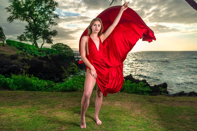 Maui Flying Dress Photoshoot Experience - What you are celebrating: best moments for Flying Dress Maui