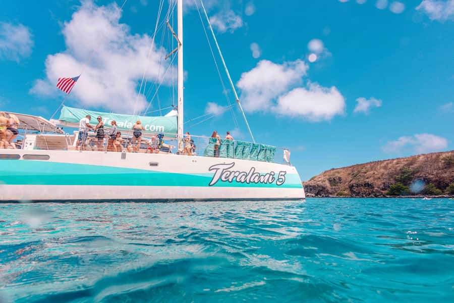 Maui: Ka'anapali Discount Whale Watch - Beach Loading Vessel - From beach to catamaran: what boarding and comfort add to the ride