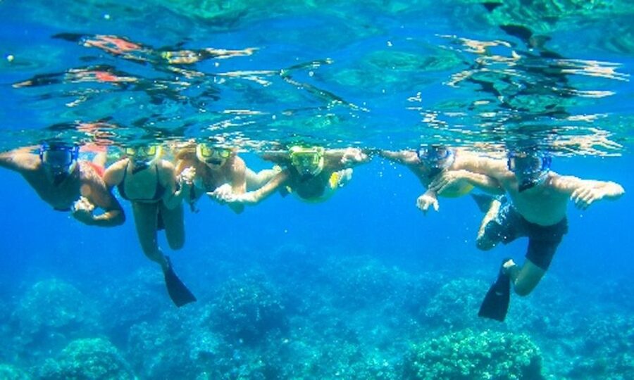 Maui: Kaanapali Beach 5-hr Snorkel w/ BBQ Lunch & Open Bar - Breakfast on Maui Oma coffee and sail-out energy