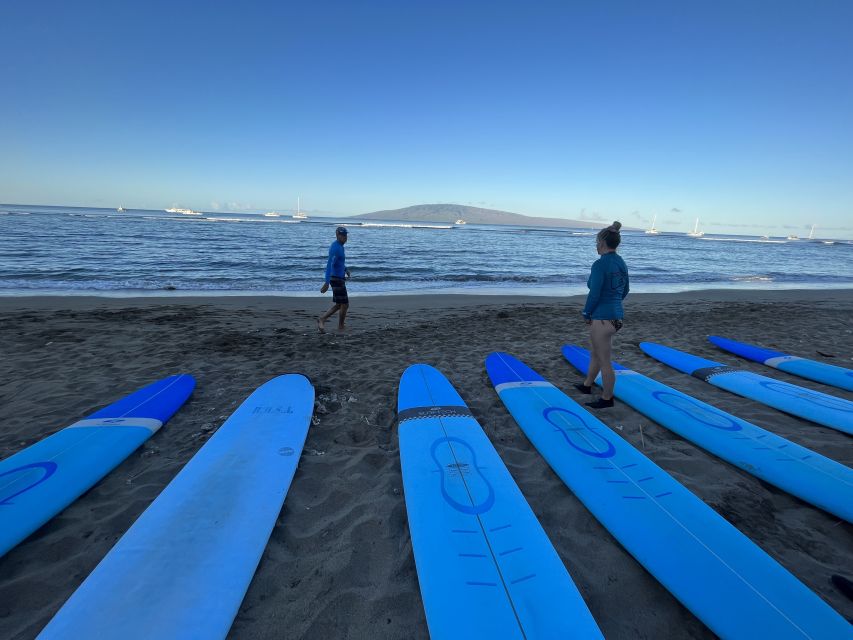 Maui Lahaina Group Surf Lesson - The Wave Etiquette and Technique Lessons That Actually Matter