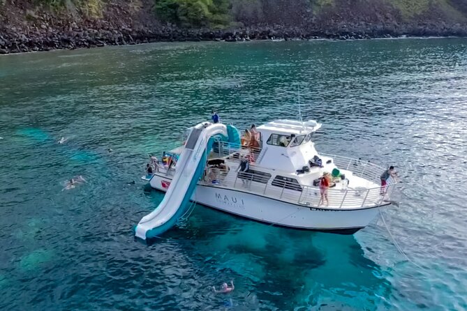 Maui: Molokini & Turtle Town Snorkel & Waterslide Adventure - Stop 2, Turtle Town: where sea turtle spotting becomes the mission