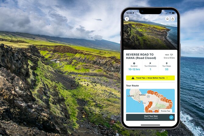 Maui "Reverse" Road To Hana Audio Driving Tour - Key things to know before you hit play