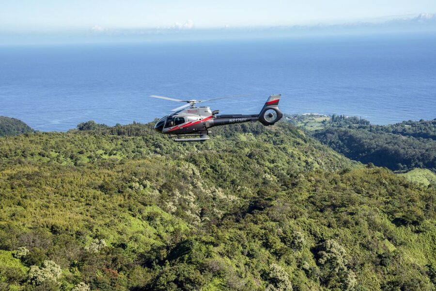 Maui: Road to Hana Helicopter & Waterfall Tour with Landing - From Kahului heliport to Hana rainforest, in 75 minutes