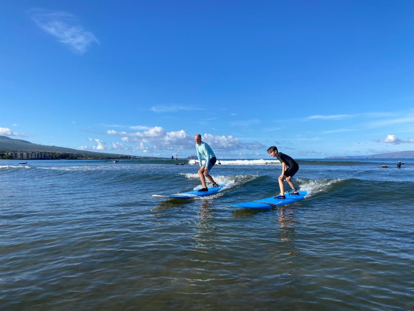 Maui: Surf Lessons for Families, Kids, and Beginners - Gear is included, but your comfort still depends on your prep