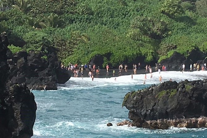 Maui Tour : Road to Hana Day Trip from Kahului Lunch, Water, Chip - The ocean stops: Ho‘okipa waves, turtles, and Pa‘ia energy