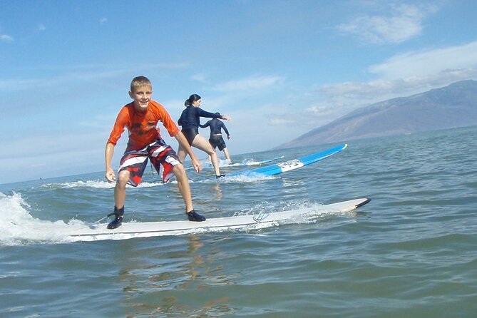 Maui: Two Hour Beginner Group Surf Lesson in Kihei - Gear Included: What You Get, and the One Footwear Detail