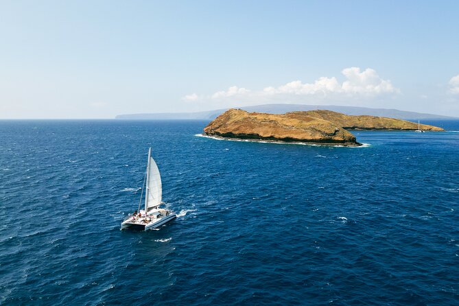 Molokini Snorkel and Performance Sail: Mā’alaea Harbor - Molokini crater: the crescent-shaped stop you’re really paying for