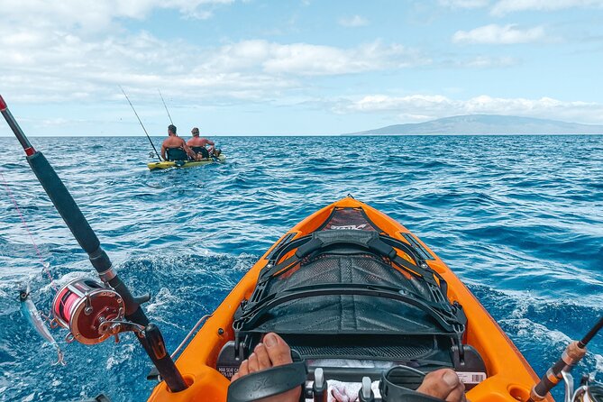 Pelagic Kayak Fishing Charter Lahaina - The Guide and the Hobie Factor