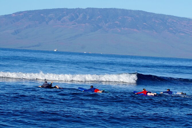Private Surf Lesson for Group of 3-5 Near Lahaina - How the Lesson Unfolds: From Standing Practice to Catching Waves