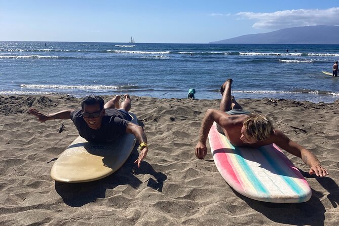 Private Surf Lessons in Lahaina, Maui - What’s included: surfboard gear, snorkeling equipment, and photos