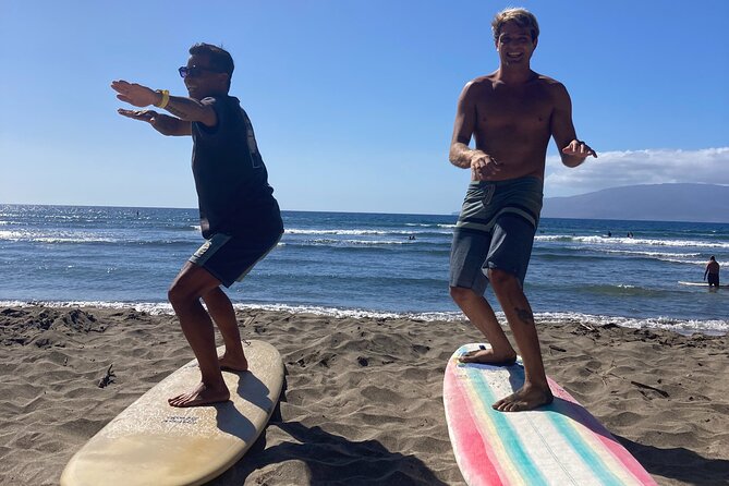 Private Surf Lessons in Lahaina, Maui - Meeting point and first moments at Launiupoko (V83Q+93)