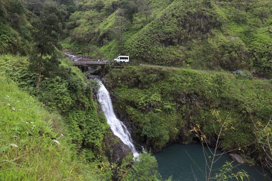 Road to Hana: Professional Guide, Food, Swimming, Waterfalls - Swimming at Waterfalls and the Waianapanapa Black Sand Beach