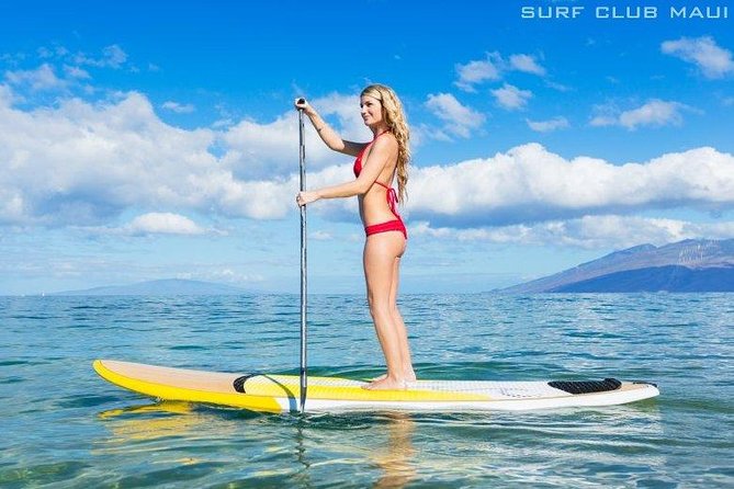 Semi Private Stand Up Paddle Boarding (SUP) Class at Kalama Beach in Kihei - Check-in at Surf Club Maui: what you do first