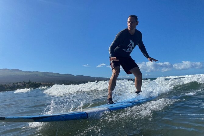Semi-Private Surf Lesson at Kalama Beach in Kihei - Kalama Beach in Kihei: Good Conditions, Busy Water