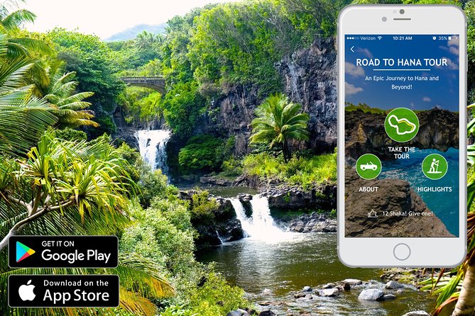 Shaka Guide Maui "Classic" Road to Hana Audio Driving Tour - Stops 1 to 6: Kahului Harbor, Paia, Hookipa, Twin Falls, Waikamoi Ridge, and Garden of Eden