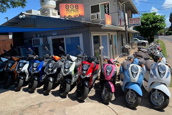 Single Passenger Moped/Scooter - 18+ NO Motorcycle License Needed - Maui Moped Freedom, One Rider at a Time