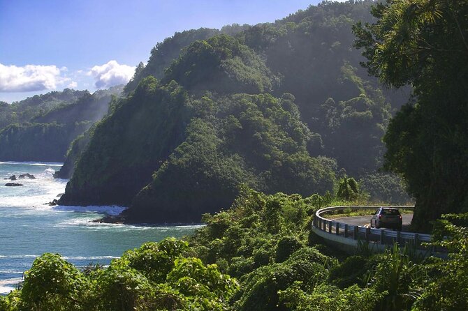 Small-Group Road to Hana Adventure Tour with Pickup & Lunch - Three Bears waterfalls and the local-swim style stop at Pua’a Ka’a