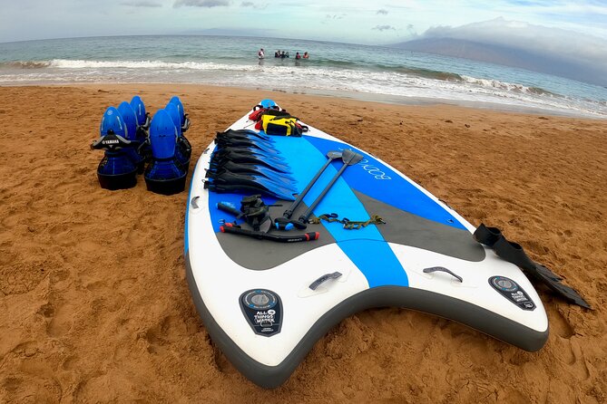 Snorkeling for Non-Swimmers with Photos Guided Tour Wailea Beach - Wailea Beach training, right where the ocean feels friendlier