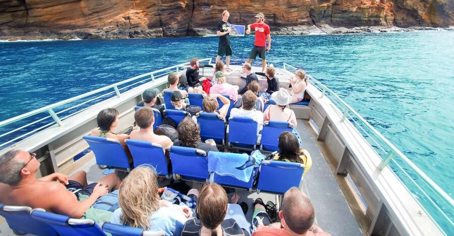 South Maui: Molokini & Turtle Adventure from Maalaea Harbor - From Maalaea Harbor to Ocean Explorer, what the day feels like