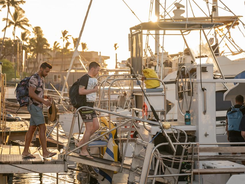 South Maui: Snorkel to Coral Gardens or Molokini Crater - Leaving Maalaea Harbor with a full afternoon ahead