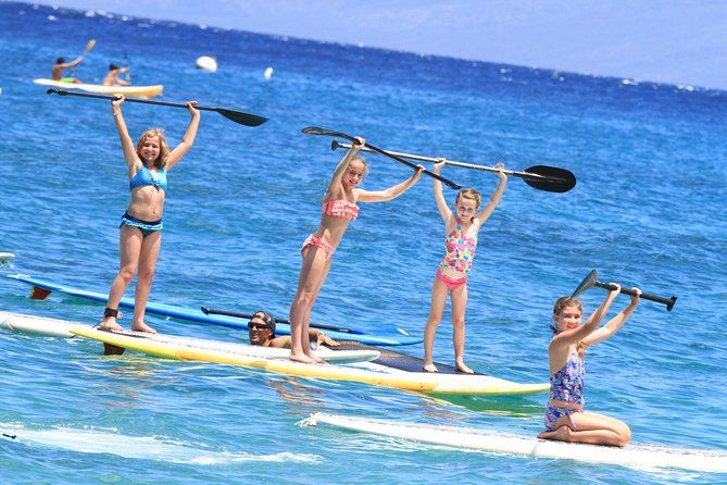 Stand-Up Paddle Board Lesson at Ka'anapali Beach - The Water Session: 1.5 Hours of SUPing That Builds Confidence