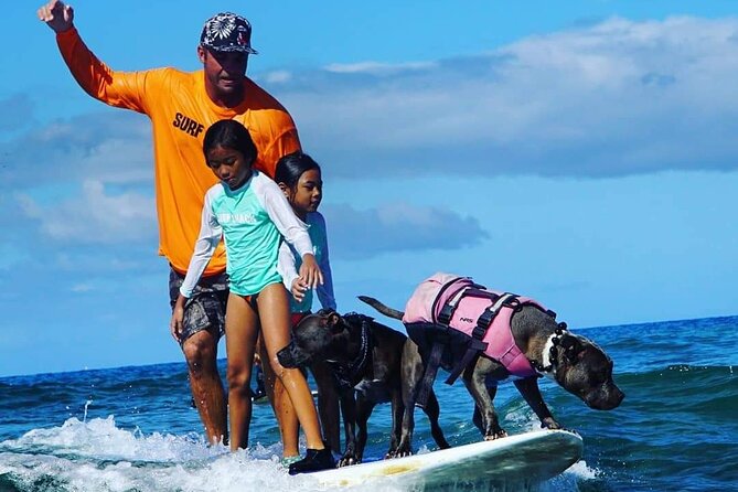 Surf with a Service Animal - Getting Up on the Board, With Help From Church