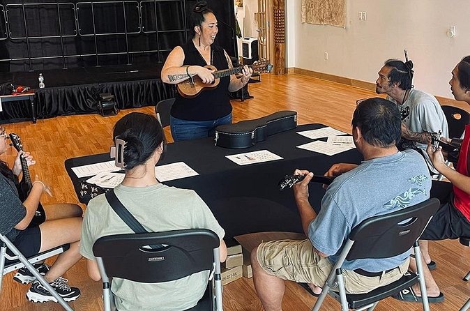Ukulele Lesson on Maui (Basics) - Learning the Basic Chords and Making Noise on Day One