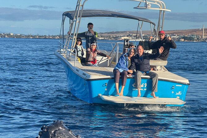 VIP Premiere Whale Watch Kaanapali Beach MAX 12 PASSENGERS - The VIP part: why the boat size changes everything